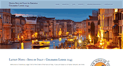 Desktop Screenshot of columbuslodge2143.org